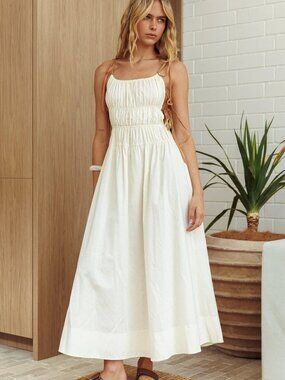 Indikah by Selfie Leslie By The Way Side Tie Dress US Sz 6